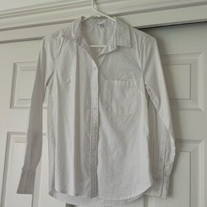 Daily Look white cotton button up